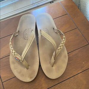 Rainbow brand Sandals for women, flirty braidy.